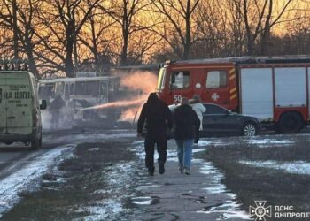 Al menos 12 fallecidos y 8 heridos tras ataque ruso a un bus en Ucrania