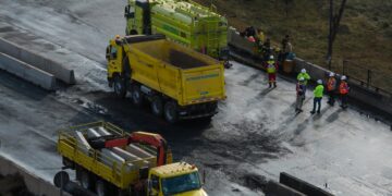 Actualizan estado de la autopista donde fue explosión de camión tras 17 horas de labores para despejar las vías