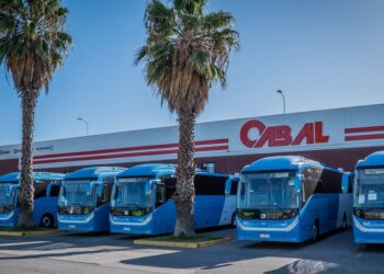 40 buses eléctricos Zhong Tong se integran al transporte público metropolitano
