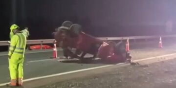 Accidente en Autopista del Maipo: conductor fallece tras salir eyectado del vehículo